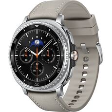 Galaxy Watch8 Classic | 46 мм | Black | Hybrid/Taupe | S/M/L, Размер ремешка : S/M/L, Тип ремешка : Hybrid, Размер корпуса : 46 мм, Подключение часов : Bluetooth / Wi-Fi, Цвет ремешка: Taupe, Цвет: Black